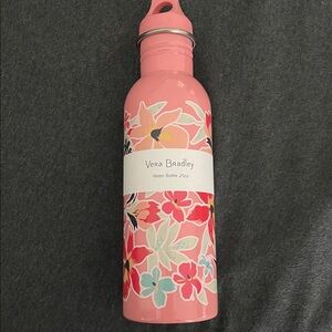 Vera Bradley Pink and Red Floral Bottle